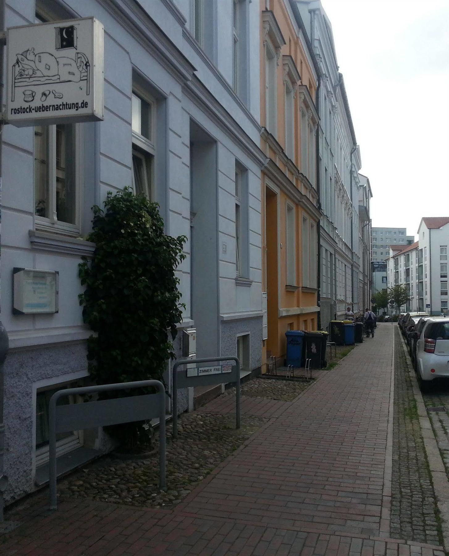Rostock Uebernachtung Hotel Ngoại thất bức ảnh